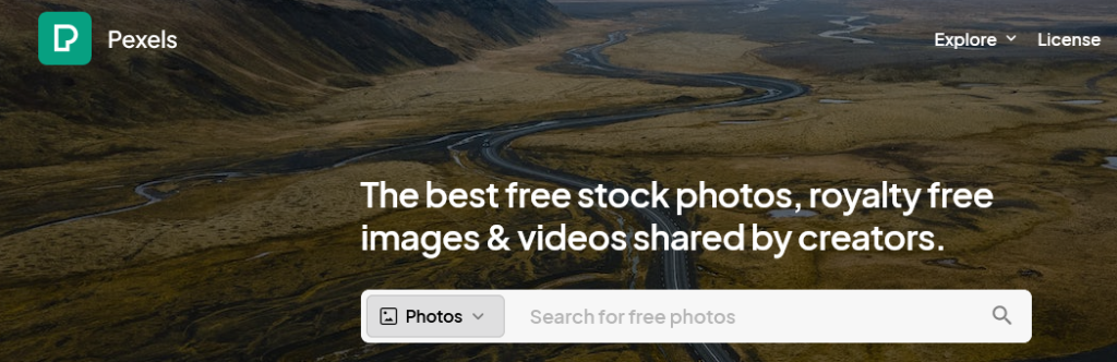 Pexels continues to be one of the best free image sites , that provides free stock photos on several niches for commercial uses.